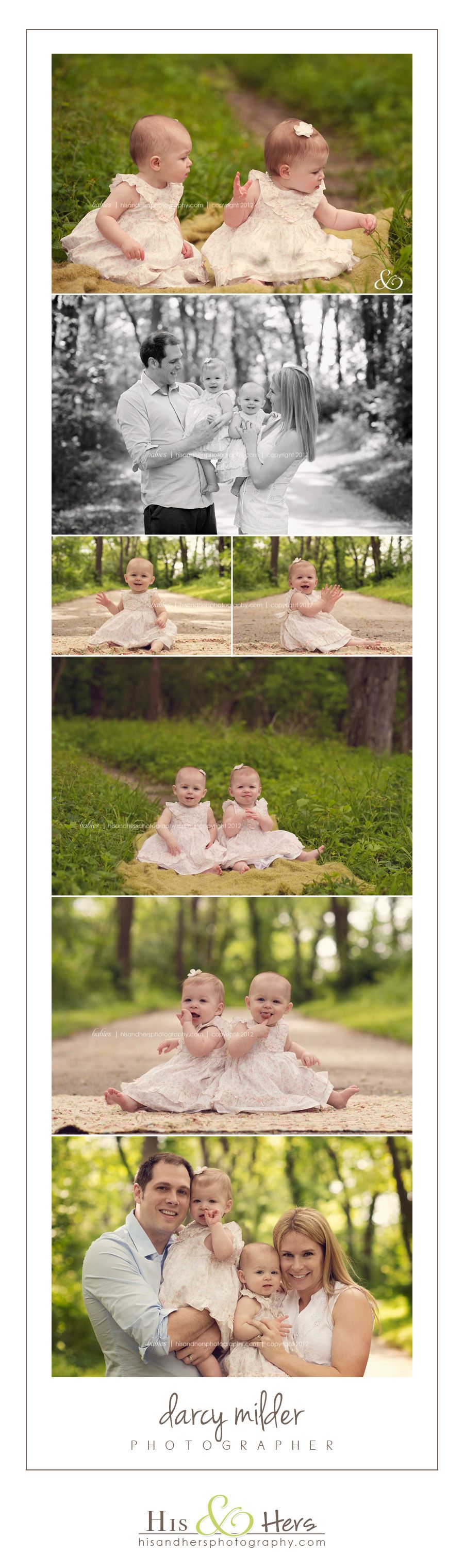 Des Moines, Iowa Child & Family Photographer | Twins Sophie and Chloe are 1!