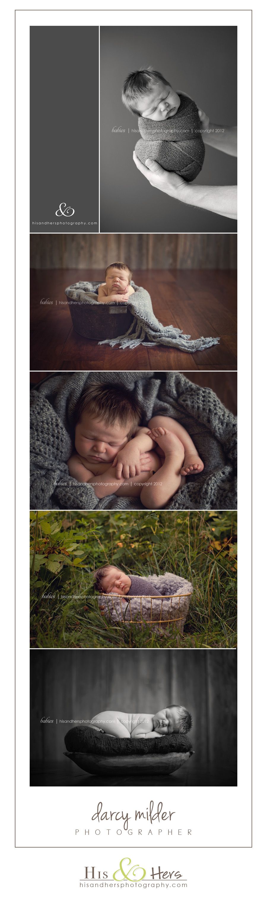 Iowa Newborn Photographer | Brady, 8 days new